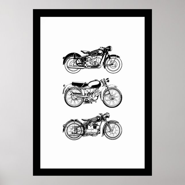 Poster Moto (Devant)