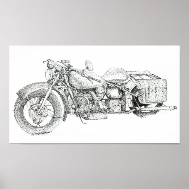 Poster moto (Devant)