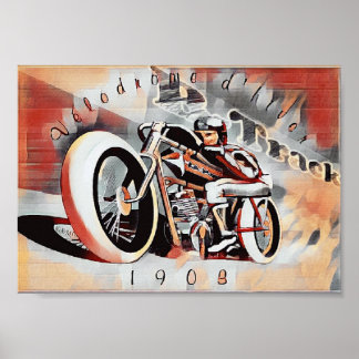 POSTER MOTO DE LA PISTE FRANÇAISE
