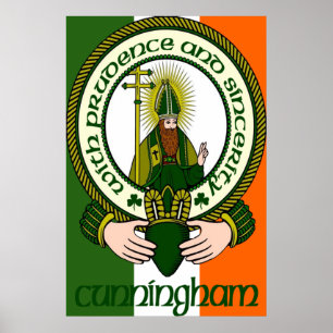 Poster Moto du clan Cunningham Imprimer