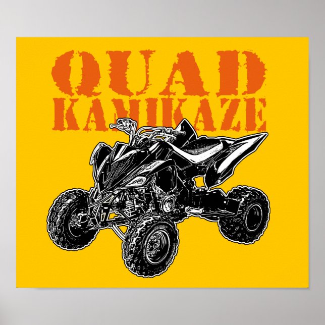 Poster Moto Kamikaze (Devant)
