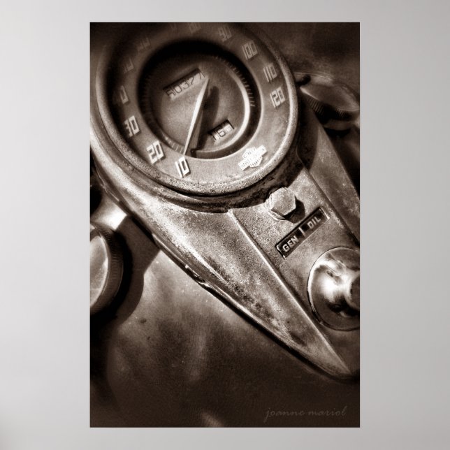 Poster Moto lundi (Devant)