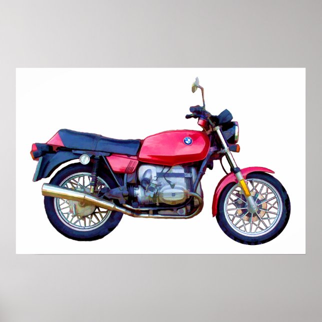 Poster Moto Mike Garrett (Devant)