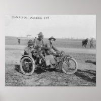 Moto militaire avec Sidecar et Machine Gun