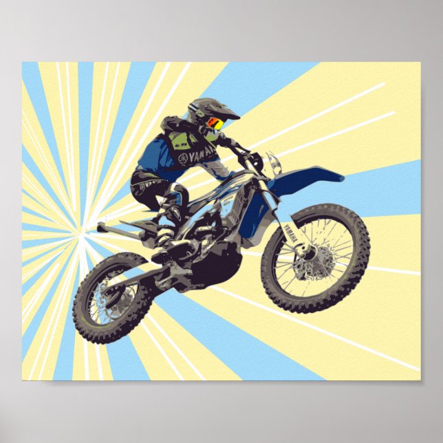 Poster Motocross (Devant)