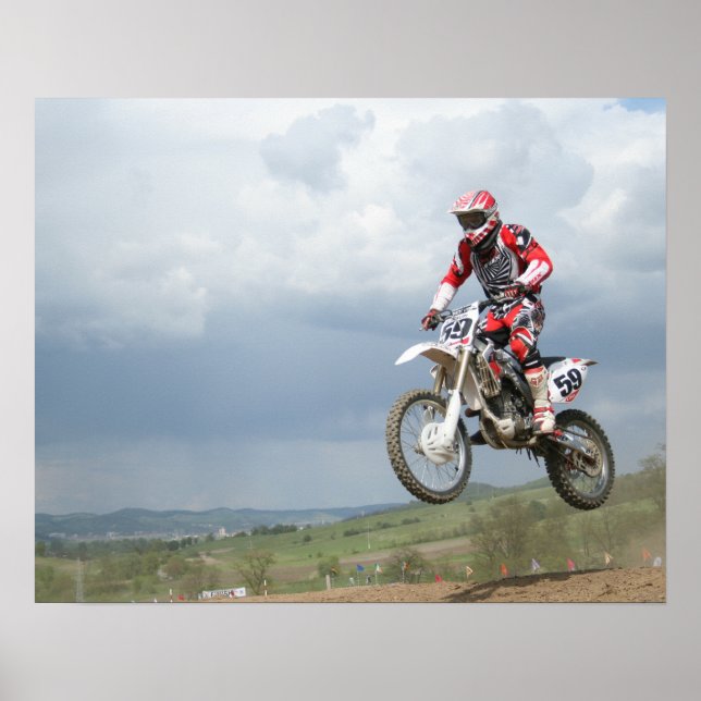 Poster Motocross Bike (Devant)