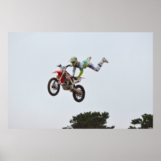 Poster Motocross extrême (Devant)