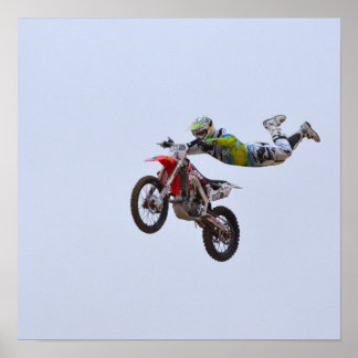 Poster Motocross fou
