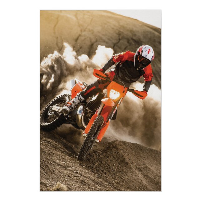 Poster Motocross Rider (Devant)
