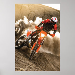 Poster Motocross Rider