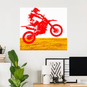 Poster Motocross Rider