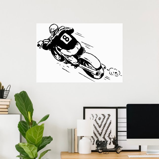 Poster Motocross Rider (Créateur téléchargé)