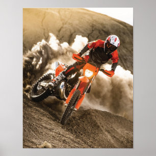Poster Motocross Rider