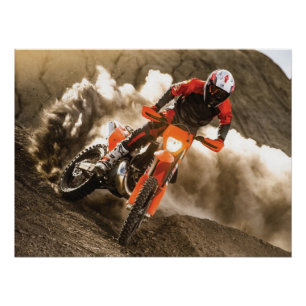 Poster Motocross Rider