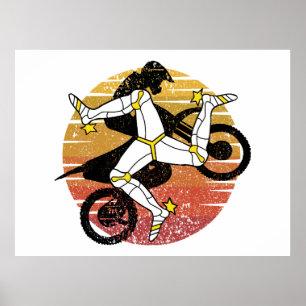Poster Motocross sport Île de Man
