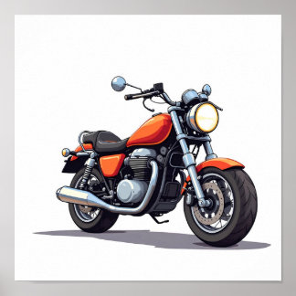 Poster Motocycle