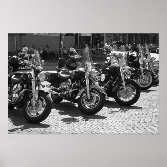 Poster Motocycles (Devant)