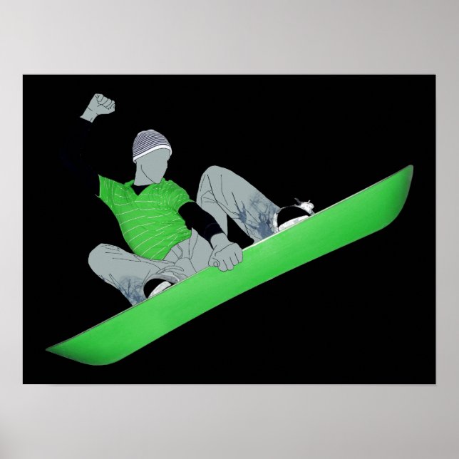 Poster motoneige. (Devant)