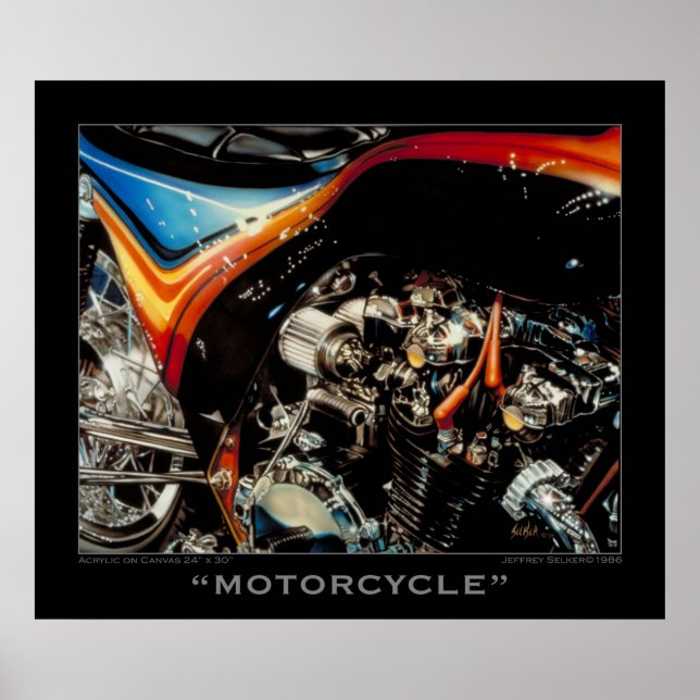 Poster Motorcycle (Devant)
