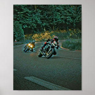 Poster Motorcycle gift