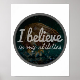 Poster mots de motivation matinale pour amour de soi