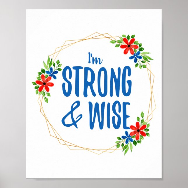 Poster mots de motivation pour le succès et la lutte pour (Devant)