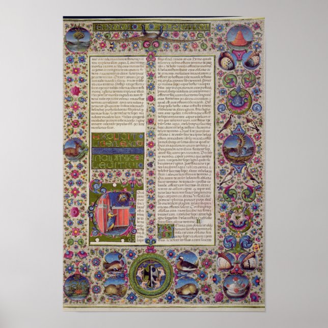 Poster Mots d'ouverture de Leviticus (Devant)