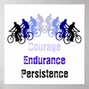 Poster Mots Motivationnels, Vélo, Cyclisme, Vélo