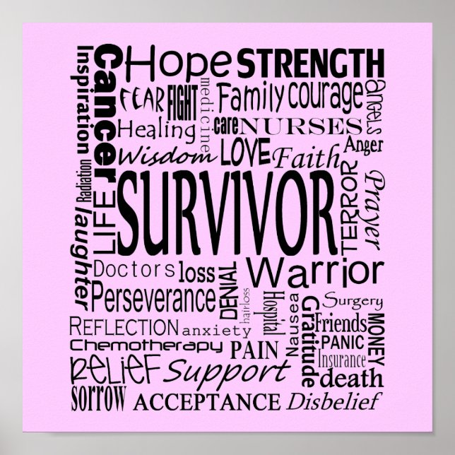 Poster MotsCancer (Devant)