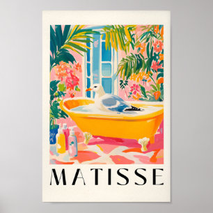 Poster Mouette Dans La Baignoire, Amusante Salle De Bains