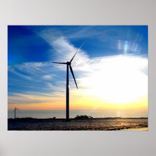 Poster Moulin à vent