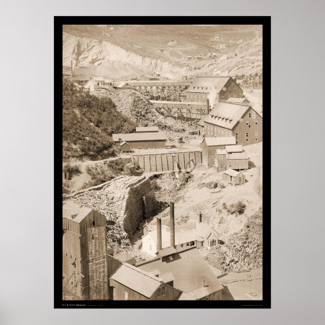 Poster Moulin de sciage et Moulin de marbre d'or Terravil (Devant)