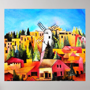 Poster Moulin Montefiore