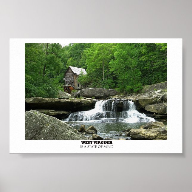 Poster Moulin West Virginia Grist (Devant)