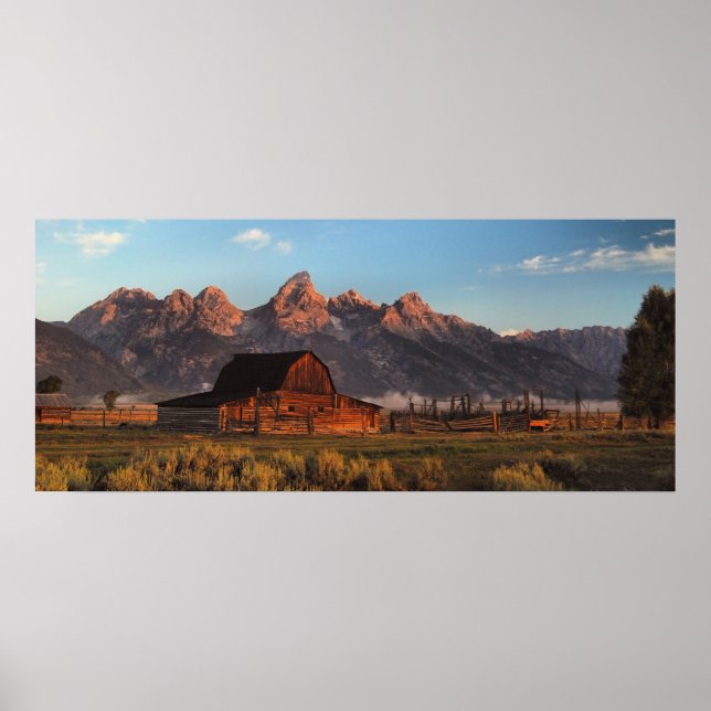 Poster Moulton Barn (Devant)