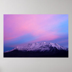 Poster Mount Timpanogos
