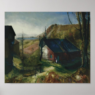 Poster Mountain Farm par George Bellows (1922)