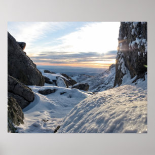 Poster Mountain Sunrise