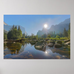 Poster Mountains   El Capitan Yosemite Park, California