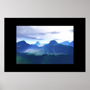 Poster Mountains in Peace