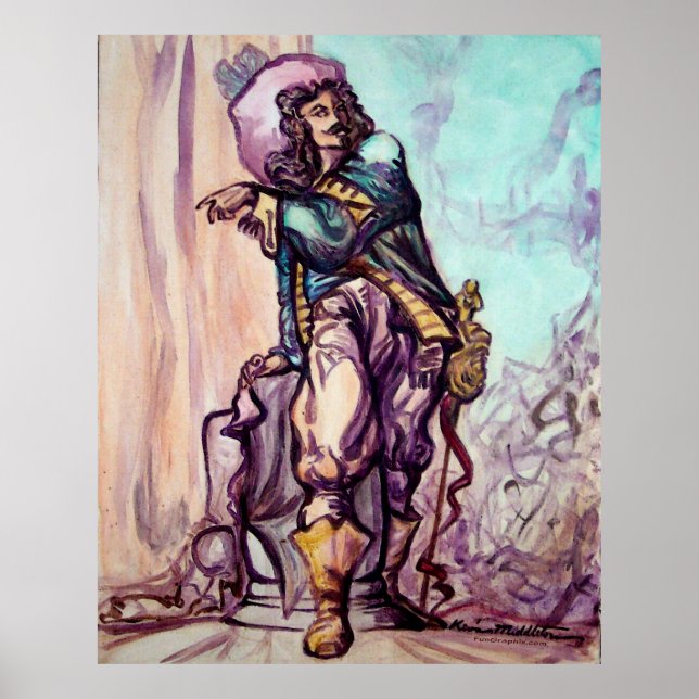 Poster Mousquetaire (Devant)