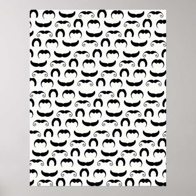Poster Moustache (Devant)