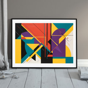 Poster Mouvement Construit