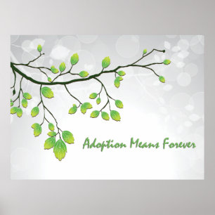 Poster Moyens d'adoption pour toujours