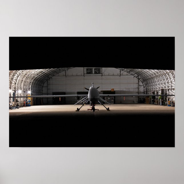 Poster MQ-1C Sky Warrier (Devant)