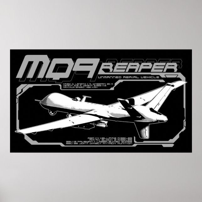 POSTER MQ-9 (Devant)