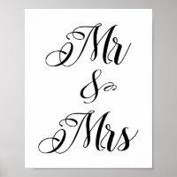 Poster Mr & Mrs, Mister And Misses