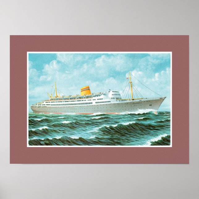 Poster MS Bergensfjord en mer (Devant)