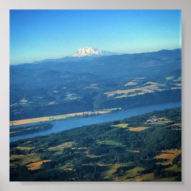 Poster Mt. Adams, Washington (Devant)