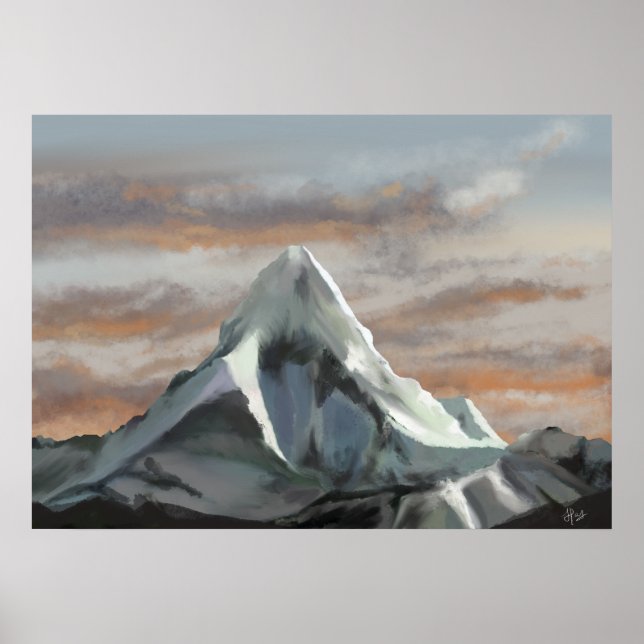 Poster Mt art numérique de l'énergie (Devant)